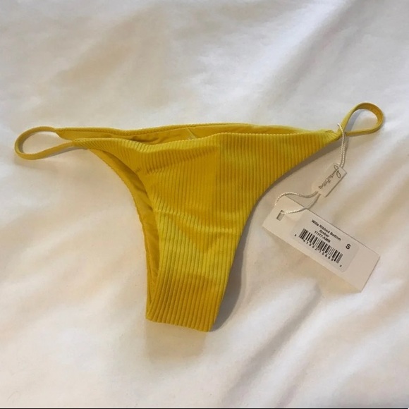 NEW Ribbed Bikini Bottom - Picture 4 of 10